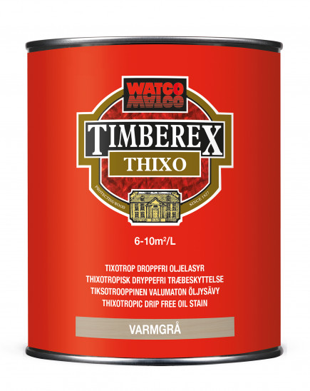 Timberex Thixo Varmgrå 5L