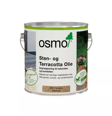 Osmo Sten og terrakottaolie