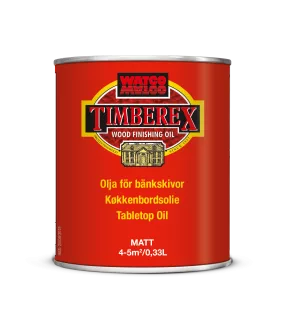 Timberex Olja för bänkskivor