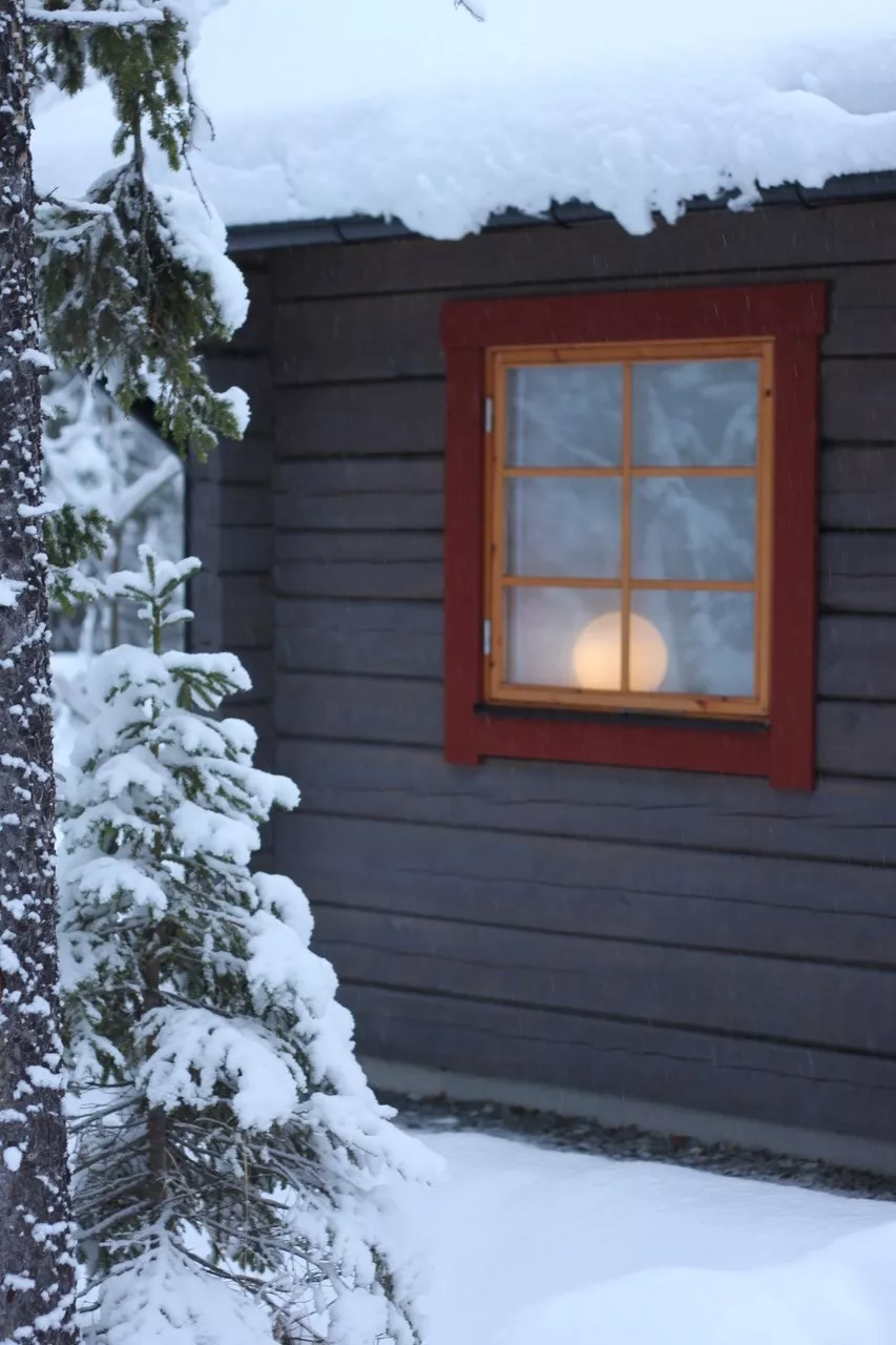Auson Tjärvitriol på fjällhus