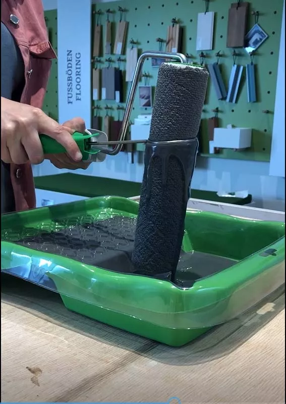 Osmo Mikrofiberroller 250 mm med Osmo Rollerskrapa